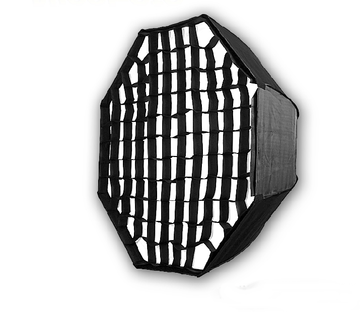Pro EZ 80cm Octagon Umbrella Softbox Fr Speed Light Strobe Light With Grids